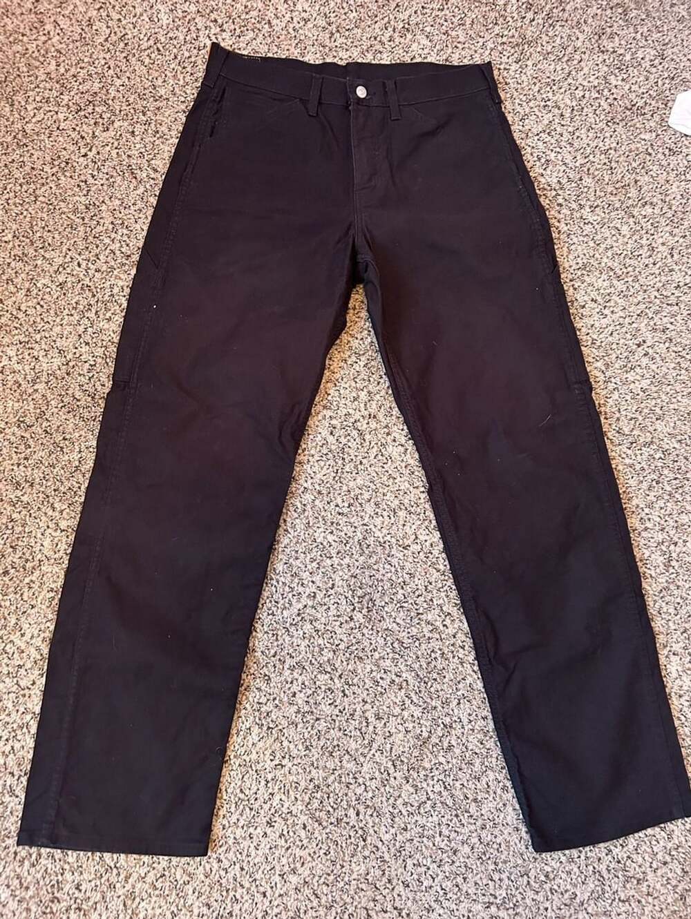 Levi's Workwear Fit Size 32x34 Black Utility Pants